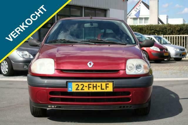 Rood Gebruikt 2000 Renault Clio II Hatchback | € 649 (Goede deal) - Afbeelding 1/4