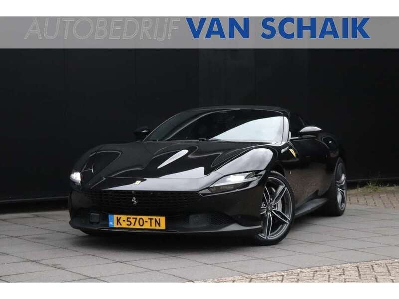Zwart Gebruikt 2021 Ferrari Roma Coupé | € 200.000 - Afbeelding 1/4
