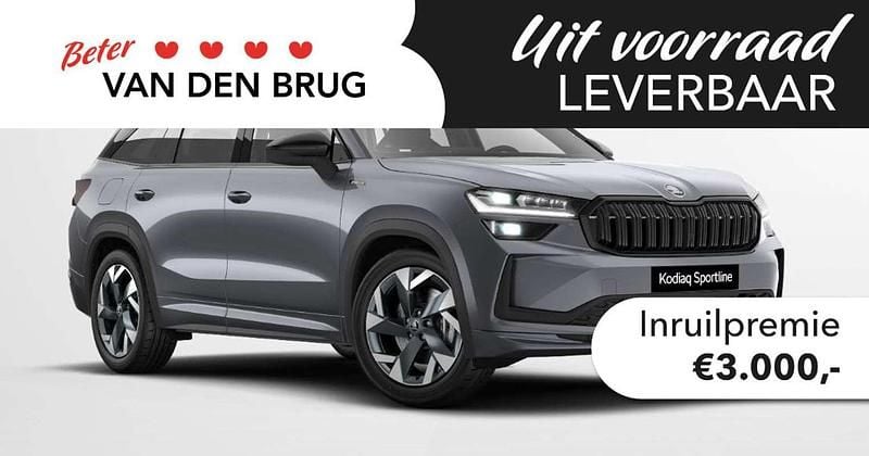 Grijs Nieuw 2025 Skoda Kodiaq Business Line SUV | € 51.470 (Super prijs) - Afbeelding 1/4