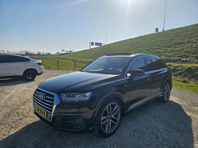 Zwart Gebruikt 2016 Audi Q7 Proline SUV | € 28.950 (Duur) - Afbeelding 1/4