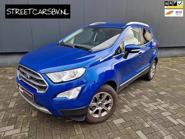 Blauw Gebruikt 2018 Ford Ecosport Titanium SUV | € 14.950 (Eerlijke prijs) - Afbeelding 1/4