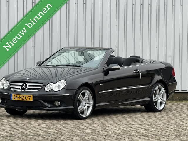 Occasion Mercedes CLK200 AMG 184 PK (135 kW) 2009 Zwart Cabriolet