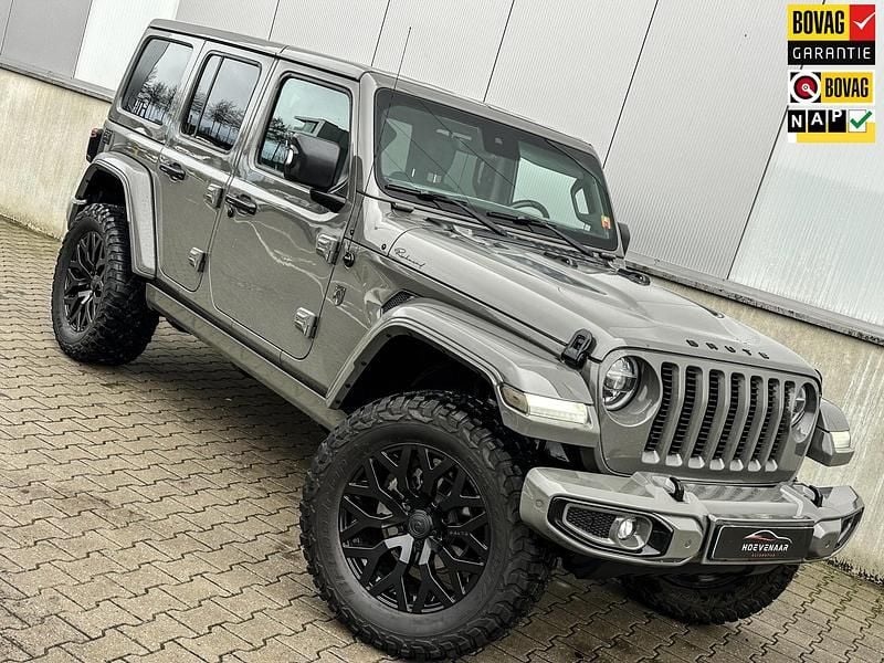 Grijs Occasion 2019 Jeep Wrangler Sahara SUV | € 67.999 - Afbeelding 1/4