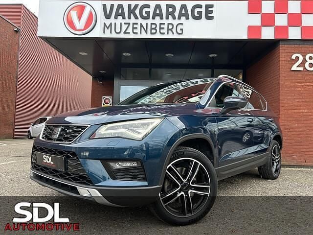 Blauw (metallic) Gebruikt 2018 Seat Ateca XCELLENCE SUV | € 20.945 (Goede deal) - Afbeelding 1/4