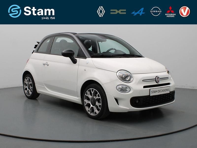 Wit Occasion 2021 Fiat 500C Cabriolet | € 14.290 (Eerlijke prijs) - Afbeelding 1/4