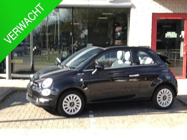 Zwart Gebruikt 2022 Fiat 500C Dolcevita Cabriolet | € 16.950 (Eerlijke prijs) - Afbeelding 1/4