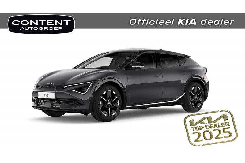 Interstellar grey (grijs metallic) Nieuw 2024 Kia EV6 Plus SUV | € 46.740 (Goede deal) - Afbeelding 1/4