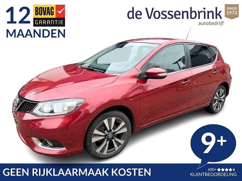 Rood Gebruikt 2016 Nissan Pulsar N-Connecta Hatchback | € 10.950 (Eerlijke prijs) - Afbeelding 1/4