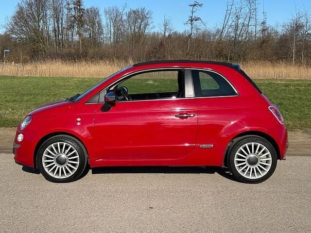 Occasion Fiat 500C Pop 65 PK (47 kW) 2013 Rood Cabriolet