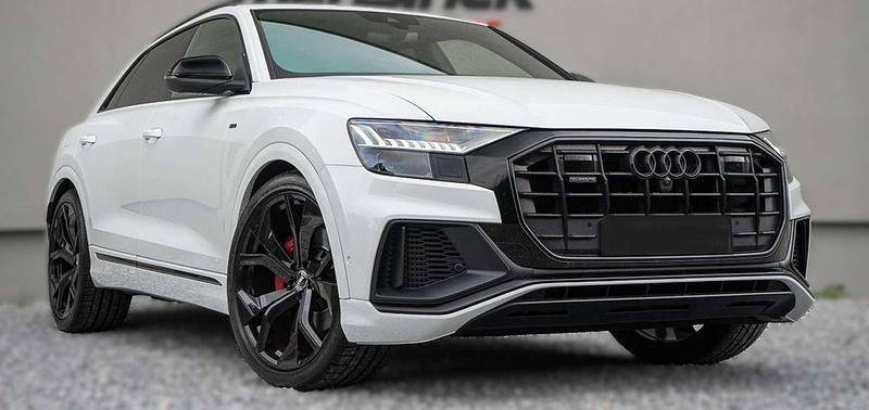 Wit Gebruikt 2019 Audi Q8 S-Line SUV | € 66.500 (Iets duurder) - Afbeelding 1/4