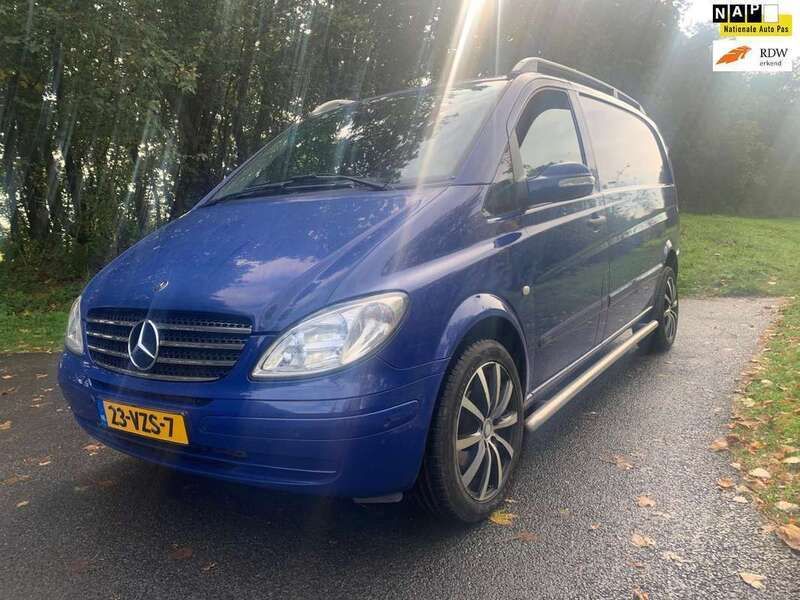 Blauw Gebruikt 2009 Mercedes Vito MPV | € 6.950 (Eerlijke prijs) - Afbeelding 1/4