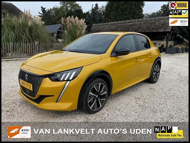 Geel Gebruikt 2020 Peugeot 208 GT-line Hatchback | € 15.250 (Eerlijke prijs) - Afbeelding 1/4