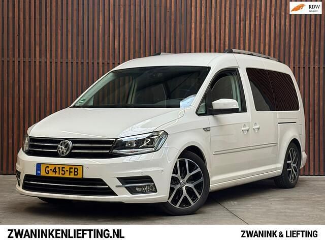Wit Gebruikt 2018 VW Caddy Maxi Highline MPV | € 25.800 (Eerlijke prijs) - Afbeelding 1/4