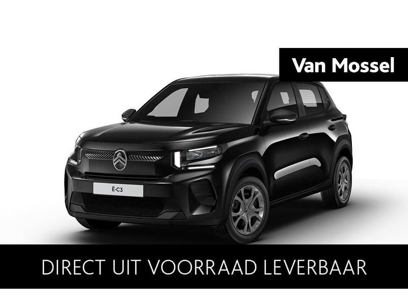 Zwart Nieuw 2025 Citroën e-C3 Hatchback | € 23.320 (Goede deal) - Afbeelding 1/4