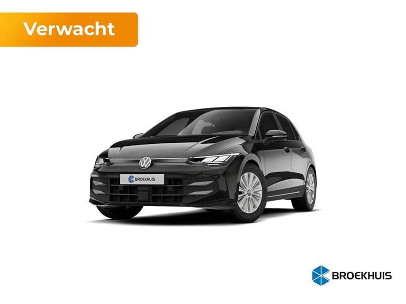 Zwart Nieuw 2025 VW Golf VIII Edition Hatchback | € 42.610 (Eerlijke prijs) - Afbeelding 1/3