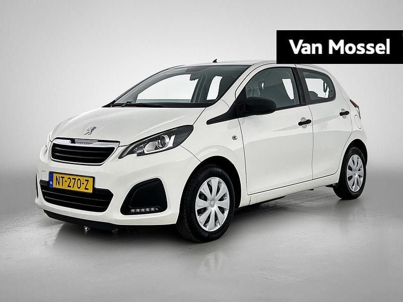 Wit Gebruikt 2017 Peugeot 108 Access Hatchback | € 6.840 (Eerlijke prijs) - Afbeelding 1/4