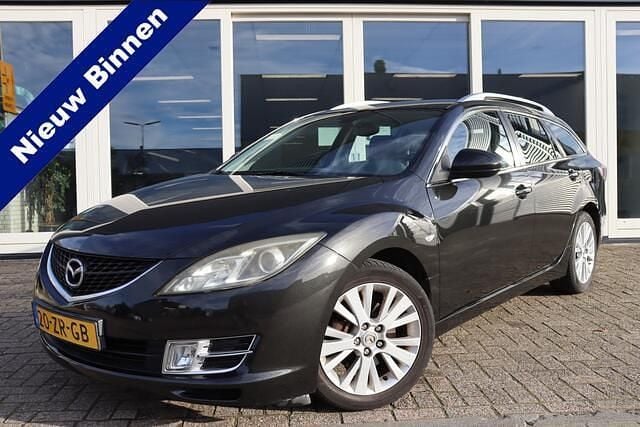 Zwart Gebruikt 2008 Mazda 6 Touring Stationwagen | € 5.600 (Iets duurder) - Afbeelding 1/4