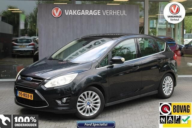 Zwart Gebruikt 2011 Ford C-MAX Titanium MPV | € 7.895 (Eerlijke prijs) - Afbeelding 1/4