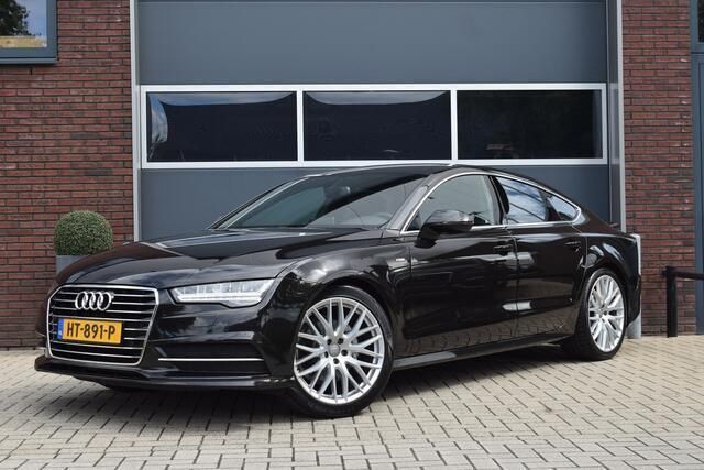 Zwart Gebruikt 2016 Audi A7 Sportback S-Line Hatchback | € 24.950 (Eerlijke prijs) - Afbeelding 1/4