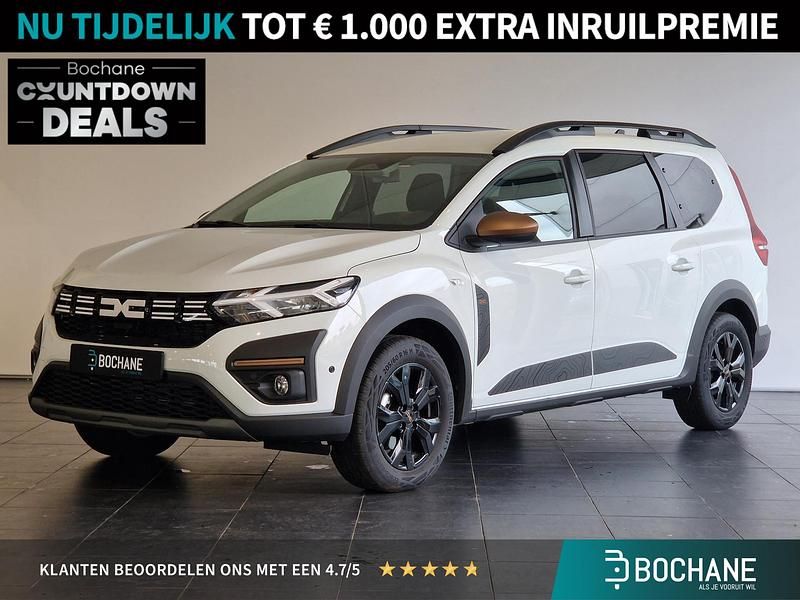 Wit Gebruikt 2025 Dacia Jogger Extreme MPV | € 30.735 (Eerlijke prijs) - Afbeelding 1/4