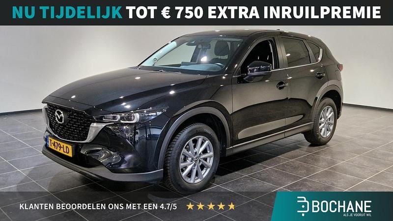 Zwart Gebruikt 2023 Mazda CX-5 Center-Line SUV | € 36.245 (Eerlijke prijs) - Afbeelding 1/4