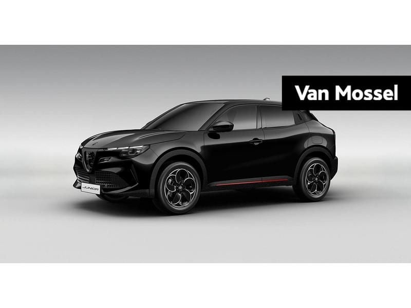 Zwart Nieuw 2025 Alfa Romeo Junior Edizione Speciale SUV | € 40.360 (Iets duurder) - Afbeelding 1/4