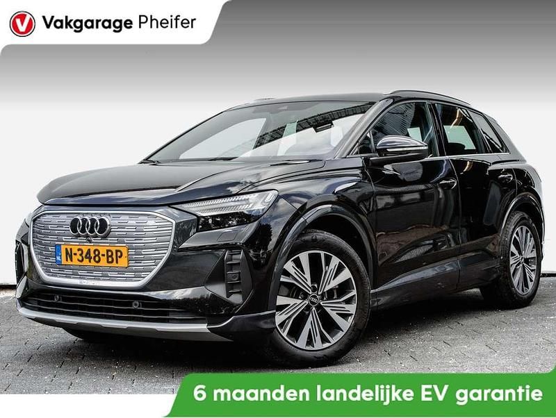 Zwart Gebruikt 2021 Audi Q4 e-tron Advanced Plus SUV | € 20.940 (Iets duurder) - Afbeelding 1/3