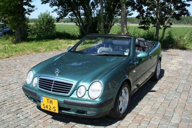 Groen Gebruikt 1999 Mercedes 320 Avantgarde Cabriolet | € 16.500 - Afbeelding 1/4