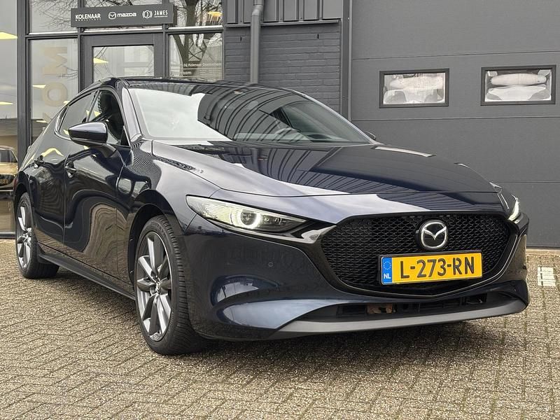 Occasion Mazda 3 Sportive 150 PK (110 kW) 2021 Deep crystal blue mica (42m) Hatchback