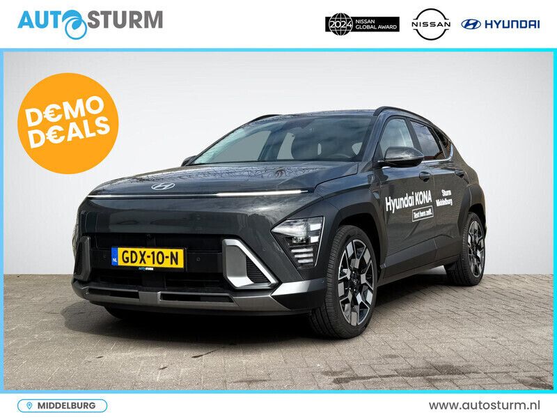 Grijs Nieuw 2024 Hyundai Kona Premium SUV | € 37.549 (Eerlijke prijs) - Afbeelding 1/4