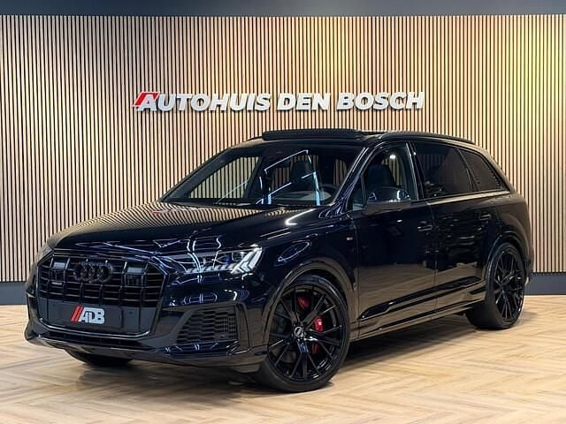 Zwart (metallic) Gebruikt 2020 Audi SQ7 Competition SUV | € 69.980 - Afbeelding 1/4