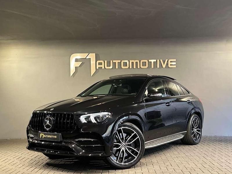 Zwart Gebruikt 2022 Mercedes GLE350 Coupé | € 74.800 (Eerlijke prijs) - Afbeelding 1/3