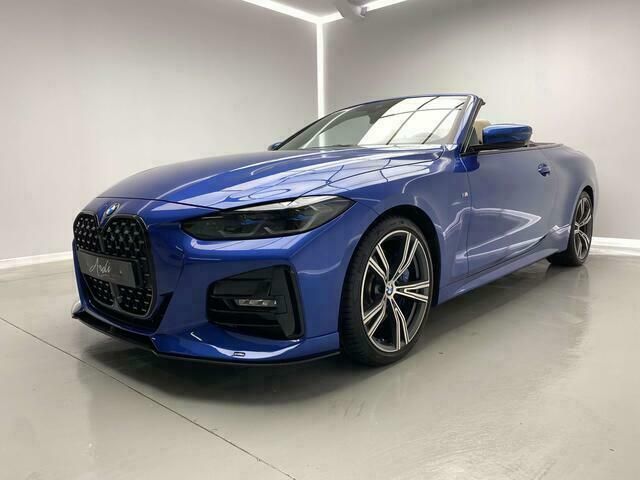 Blauw Gebruikt 2021 BMW 420 Cabriolet | € 57.950 - Afbeelding 1/4