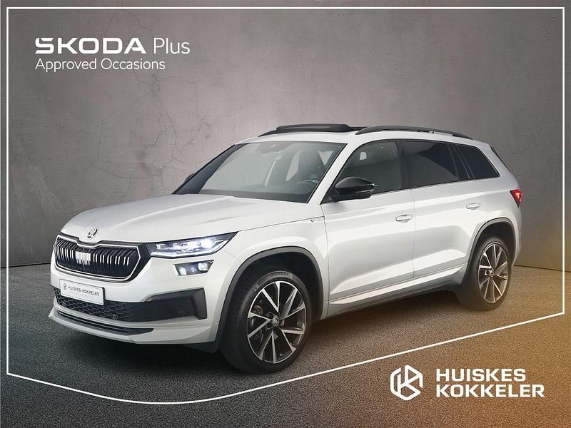 Grijs Occasion 2022 Skoda Kodiaq Business Line SUV | € 40.900 (Duur) - Afbeelding 1/4