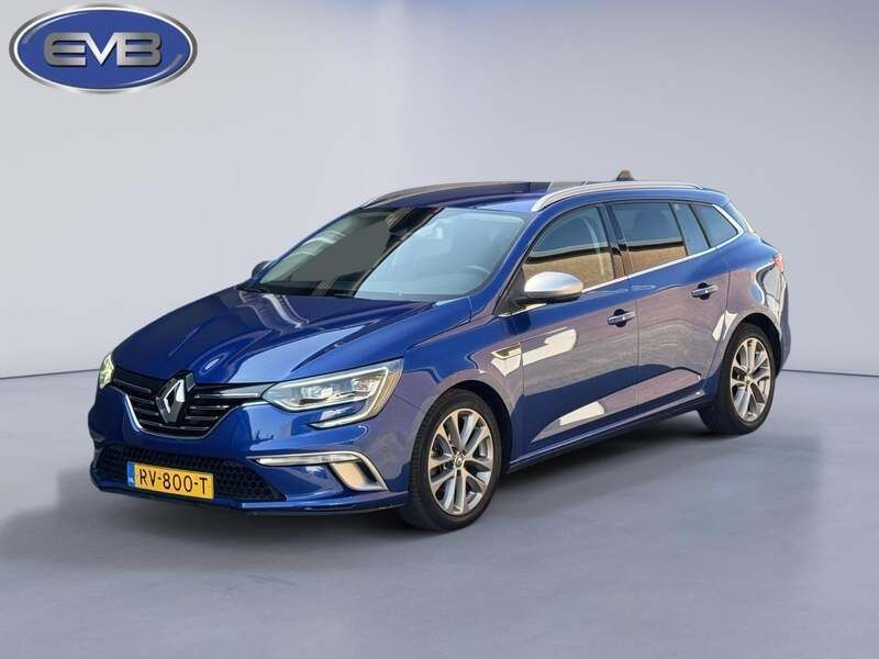 Blauw Gebruikt 2018 Renault Mégane GT Line GT-Line Stationwagen | € 14.445 (Eerlijke prijs) - Afbeelding 1/4
