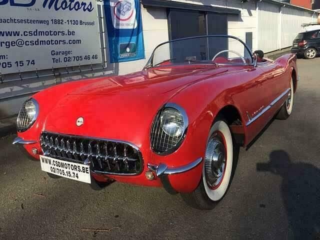 Occasion Corvette C1 156 PK (114 kW) 1954 Rood