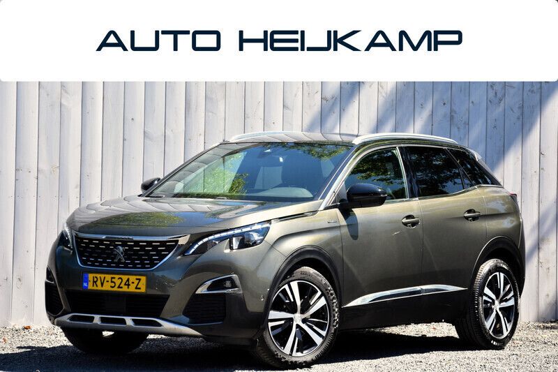 Grijs, metallic lak Gebruikt 2018 Peugeot 3008 GT-line SUV | € 19.950 (Goede deal) - Afbeelding 1/4