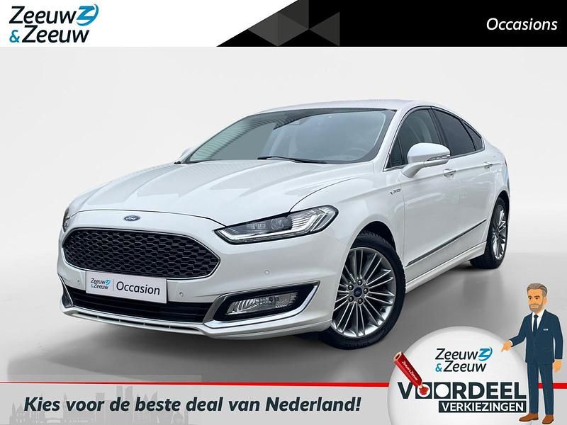 Wit Gebruikt 2018 Ford Mondeo Vignale Sedan | € 16.440 (Eerlijke prijs) - Afbeelding 1/4
