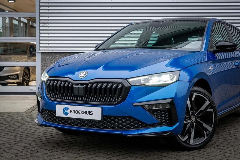 Occasion Skoda Scala Monte Carlo 116 PK (85 kW) 2025 Blauw Hatchback