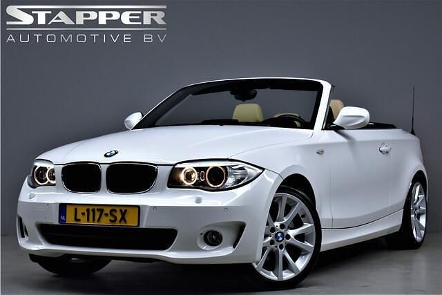 Wit Gebruikt 2011 BMW 125 Cabriolet Executive Cabriolet | € 19.995 - Afbeelding 1/4