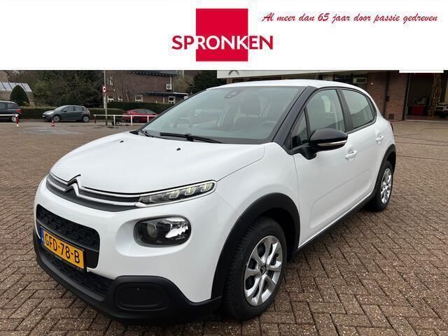 Wit Gebruikt 2020 Citroën C3 Live Hatchback | € 12.940 (Eerlijke prijs) - Afbeelding 1/4