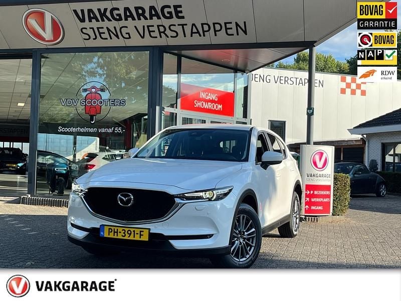 Wit Gebruikt 2017 Mazda CX-5 SUV | € 24.895 (Eerlijke prijs) - Afbeelding 1/4