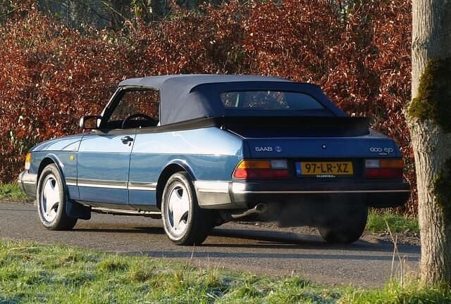 Occasion Saab 900 141 PK (103 kW) 1992 Blauw Cabriolet