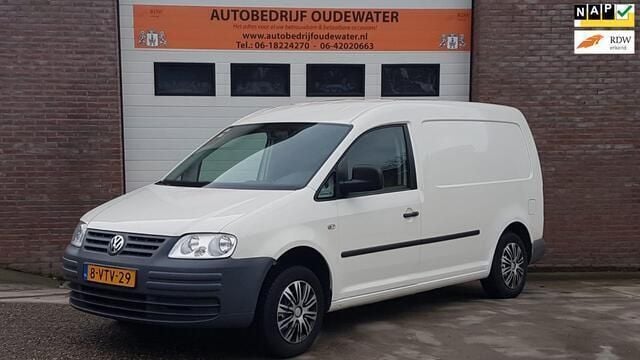 Wit Gebruikt 2010 VW Caddy Maxi MPV | € 6.499 (Duur) - Afbeelding 1/4