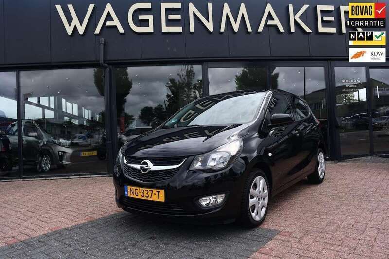 Zwart Gebruikt 2017 Opel Karl Edition Hatchback | € 7.450 (Eerlijke prijs) - Afbeelding 1/4