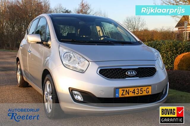 Grijs Occasion 2012 Kia Venga Hatchback | € 6.900 (Eerlijke prijs) - Afbeelding 1/4