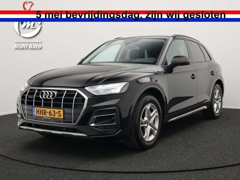 Zwart Gebruikt 2021 Audi Q5 Advanced SUV | € 36.940 (Eerlijke prijs) - Afbeelding 1/4
