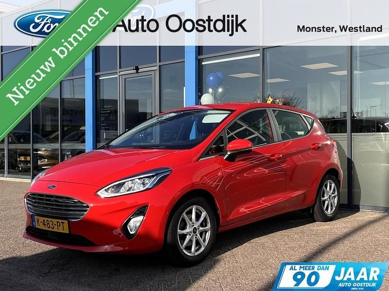 Rood Occasion 2021 Ford Fiesta Titanium Hatchback | € 15.450 (Goede deal) - Afbeelding 1/4