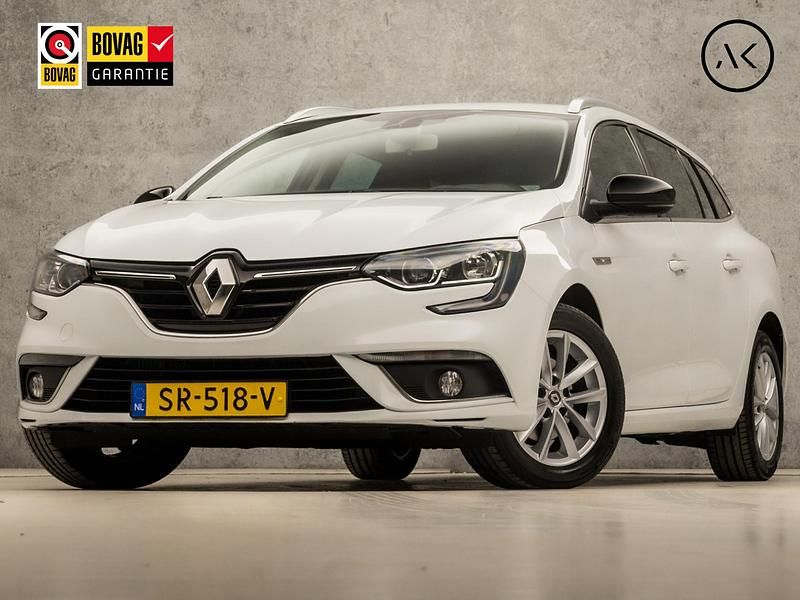 Wit Gebruikt 2018 Renault Mégane GrandTour LIMITED Stationwagen | € 11.245 (Eerlijke prijs) - Afbeelding 1/4