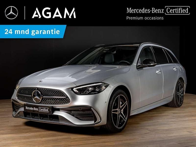 Grijs Gebruikt 2025 Mercedes C300e AMG line Stationwagen | € 51.950 (Eerlijke prijs) - Afbeelding 1/4